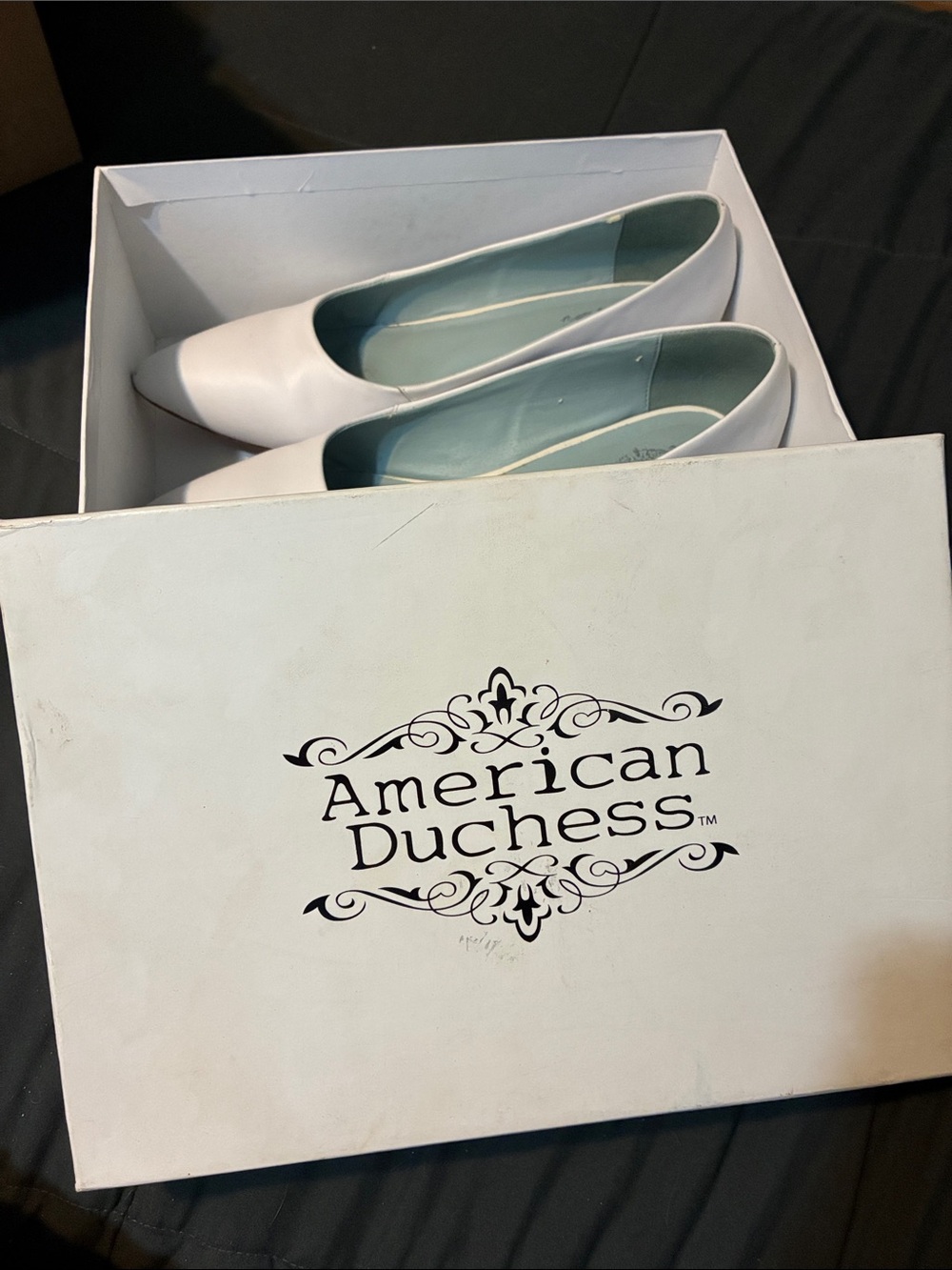 Sam Edelman White Pointed-Toe Slip-On Flats